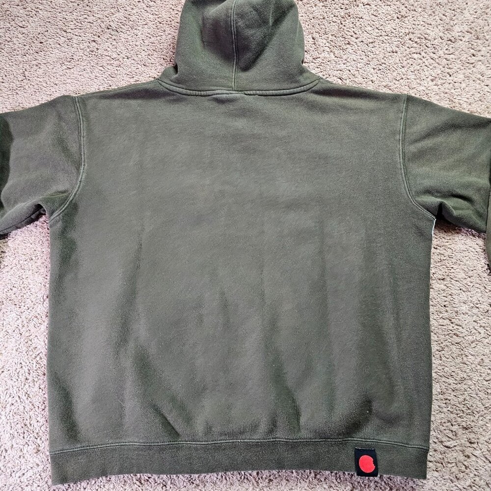 Cookies Original Hoodie Mens XL Green Fleece Pullover Streetwear Sweatshirt - Picture 10 of 11